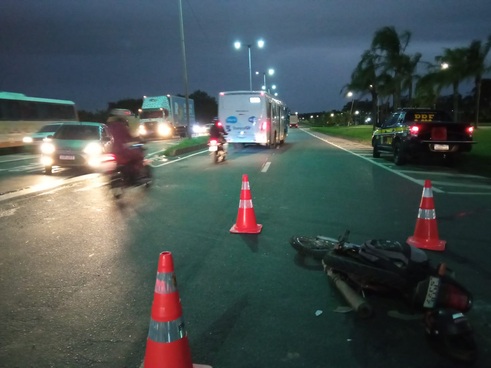 Motociclista Perde A Vida Em Grave Acidente Na Rodovia Do Contorno Na Serra