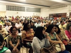 A plenária de abertura do OP foi realizada nesta terça-feira (14). foto: divulgação leitor