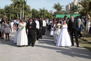 As inscrições para o casamento comunitário podem ser feitas até o dia 17/04. Foto: Divulgação