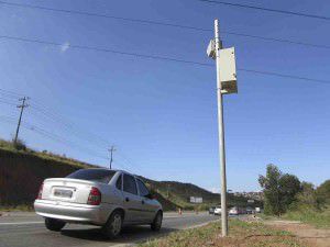 Radar em trecho da Rodovia BR 101 na Serra. Foto: Arquivo TN/Bruno Lyra