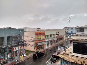 Dia chuvoso em Laranjeiras, na Serra: cena que ficou rara nos últimos tempos. Foto: Arquivo TN