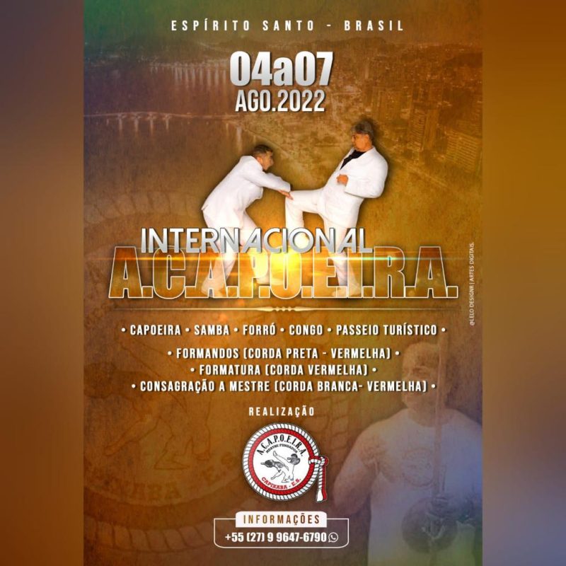 1° Festival de canto & Campeonato Feminino de Capoeira - Tabajara