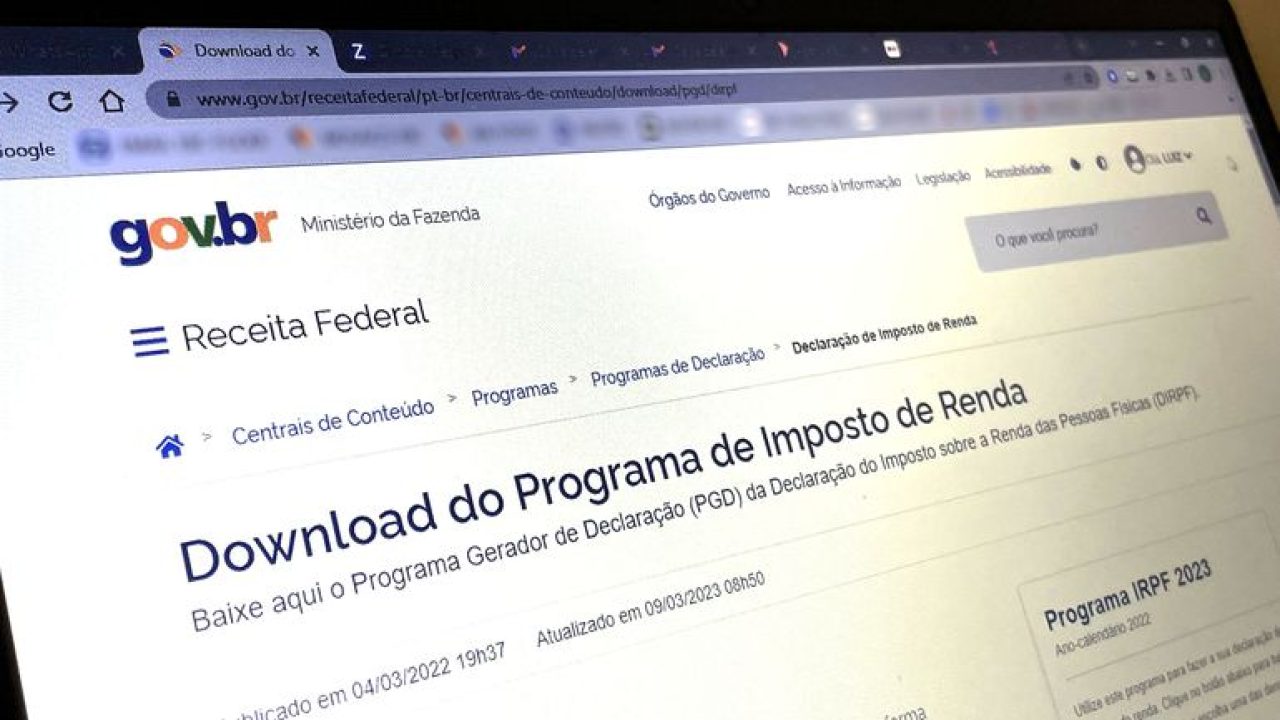 IRPF 2023: como baixar programa para declarar Imposto de Renda