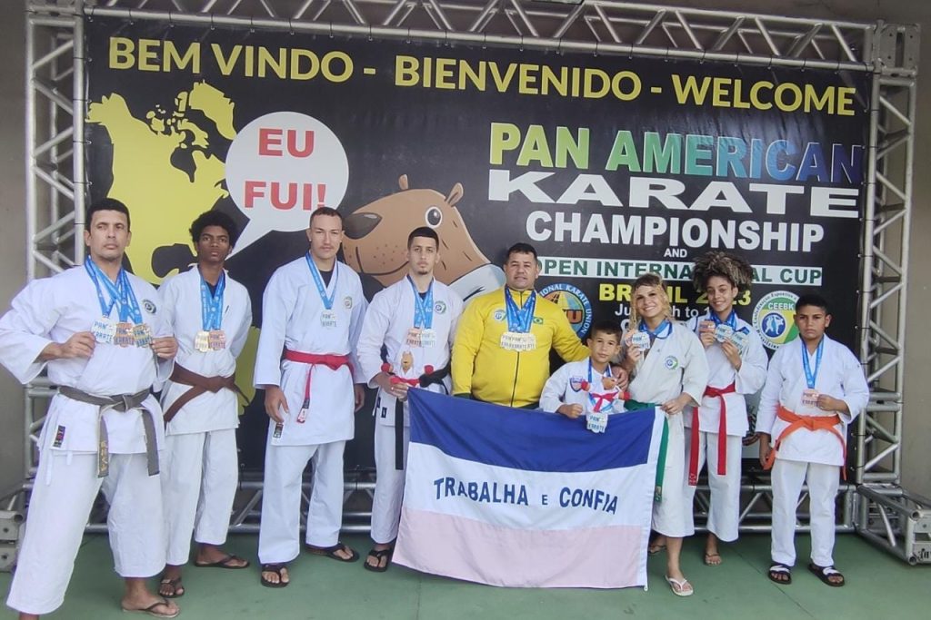 Equipe De Karatê Da Serra Conquista 18 Medalhas Em Etapa Pan Americana