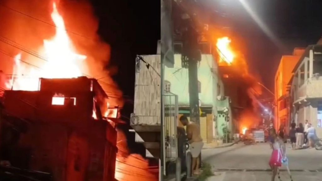 Serra Imovel Casa Fogo Incêndio Mulher Dinheiro